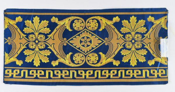 Bordure de tenture pour deux cabinets de l'Empereur et de l'Impératrice au château de Versailles